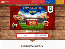 Tablet Screenshot of gourmex.com